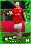 بطاقة Dani de Wit · CMF