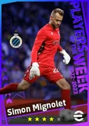 Carte de Simon Mignolet · GK