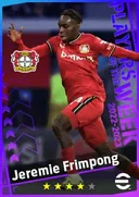 Jeremie Frimpong RMF card