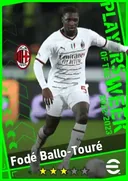 Carte de Fodé Ballo-Touré · LB