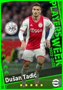 بطاقة Dušan Tadić · LWF