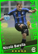 بطاقة Nicolò Barella · CMF