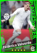 Carte de Federico Valverde · RWF