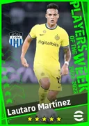 Lautaro Martínez CF card