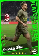 Carte de Brahim Díaz · AMF