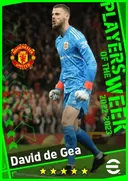 بطاقة David de Gea · GK