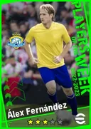 Carte de Álex Fernández · CMF