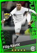 Carte de Filip Kostić · LMF