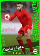Carte de David López · CB