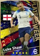 Luke Shaw LB card
