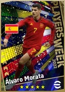 بطاقة Álvaro Morata · CF
