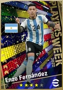 Carte de Enzo Fernández · CMF