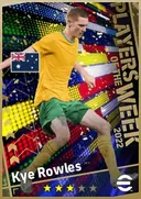 Kye Rowles CB card
