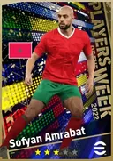 Carte de Sofyan Amrabat · DMF