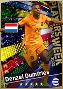 بطاقة Denzel Dumfries · RMF