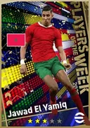 بطاقة Jawad El Yamiq · CB