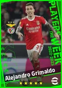 Alejandro Grimaldo LB card