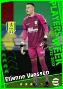 Carte de Etienne Vaessen · GK