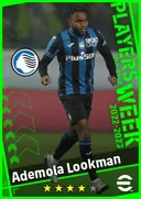 بطاقة Ademola Lookman · RWF