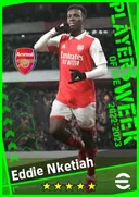 Eddie Nketiah CF card