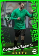 بطاقة Domenico Berardi · RMF