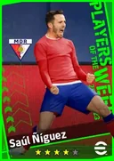 Carte de Saúl Ñíguez · CMF
