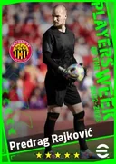 Carte de Predrag Rajković · GK