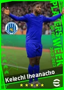 Kelechi Iheanacho CF card