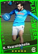 K. Kvaratskhelia LWF card