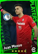 Juan Musso GK card