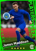 بطاقة James Maddison · AMF