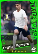 Carte de Cristian Romero · CB