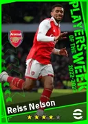 Carte de Reiss Nelson · LWF