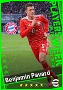 بطاقة Benjamin Pavard · CB
