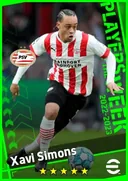 Carte de Xavi Simons · LMF