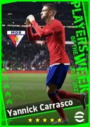 Carte de Yannick Carrasco · LB