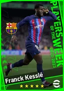 Carte de Franck Kessié · CMF