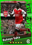 Carte de Bukayo Saka · RWF