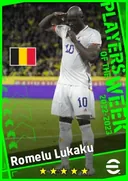 Romelu Lukaku CF card
