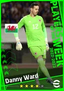 بطاقة Danny Ward · GK