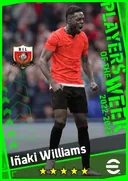 Iñaki Williams RMF card