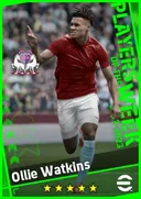 Ollie Watkins CF card