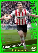 Carte de Luuk de Jong · CF