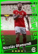 Carte de Nicolás Otamendi · CB