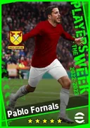 Carte de Pablo Fornals · LMF