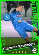 Giacomo Raspadori LWF card