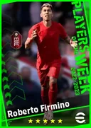 بطاقة Roberto Firmino · CF