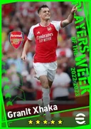 بطاقة Granit Xhaka · CMF
