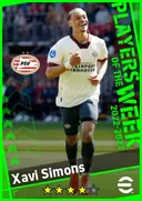 Xavi Simons LWF card