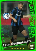 بطاقة Teun Koopmeiners · AMF